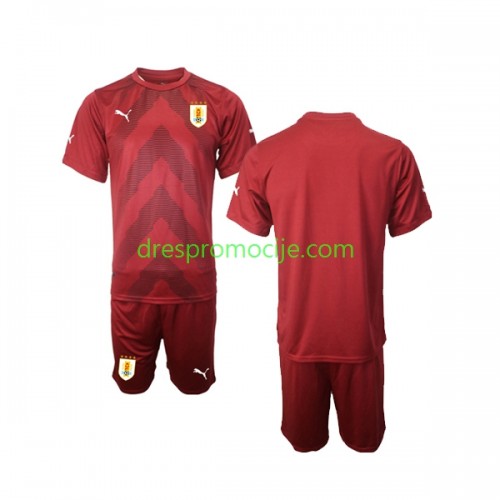 Urugvaj Dres Golmanski Dječji Domaći Svjetsko prvenstvo 2022 Kratkih Rukava Urugvaj Dres Golmanski Dječji Domaći Svjetsko prvenstvo 2022 Kratkih Rukava